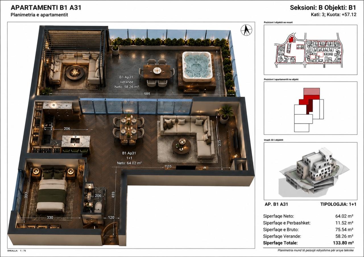 Village Square floor plan — 3